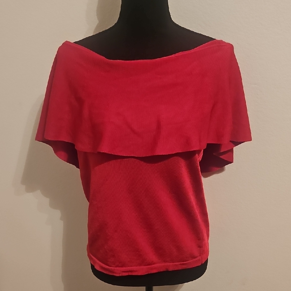 Vibrant Off The Shoulder Top